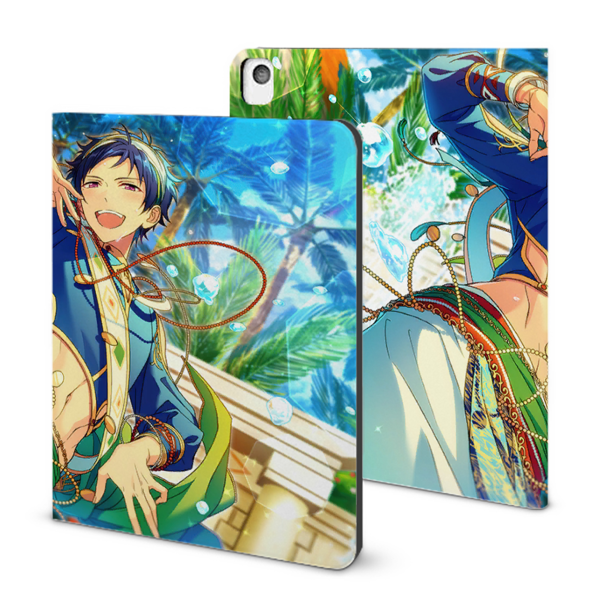 （画像用） あんさんぶるスターズ! Ensemble Stars IPadケース ペンホルダー付き ブックスタイルデザイン